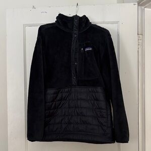 Patagonia Women’s Navy Hybrid Fleece Pullover